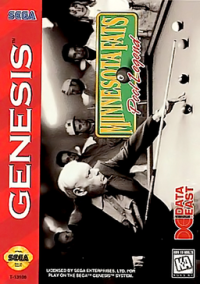 Minnesota Fats Pool Legend Sega Genesis US box art